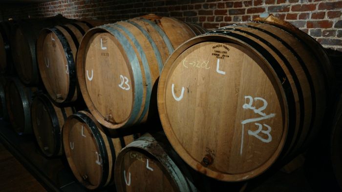 Coolship Marketing - Ageing Lambic Barrels Cantillon, Image thanks to Gildas Chabot