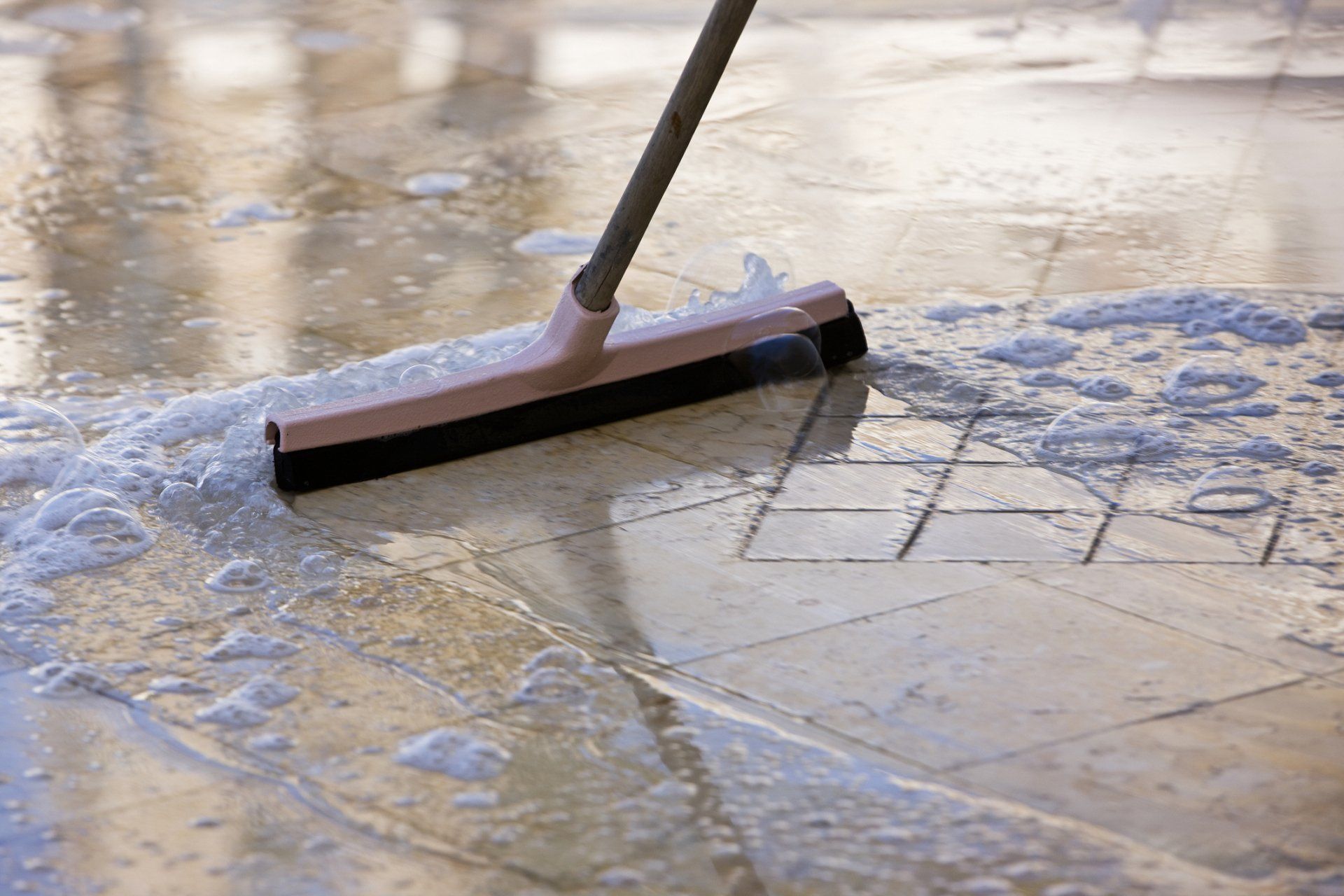 Cleaning Tiles — Bryan, OH — Sammons Carpet Care
