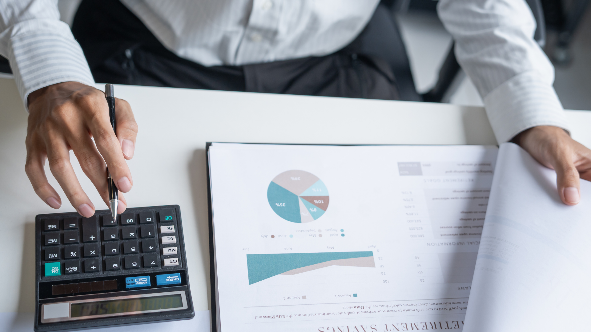 services charge breakdown