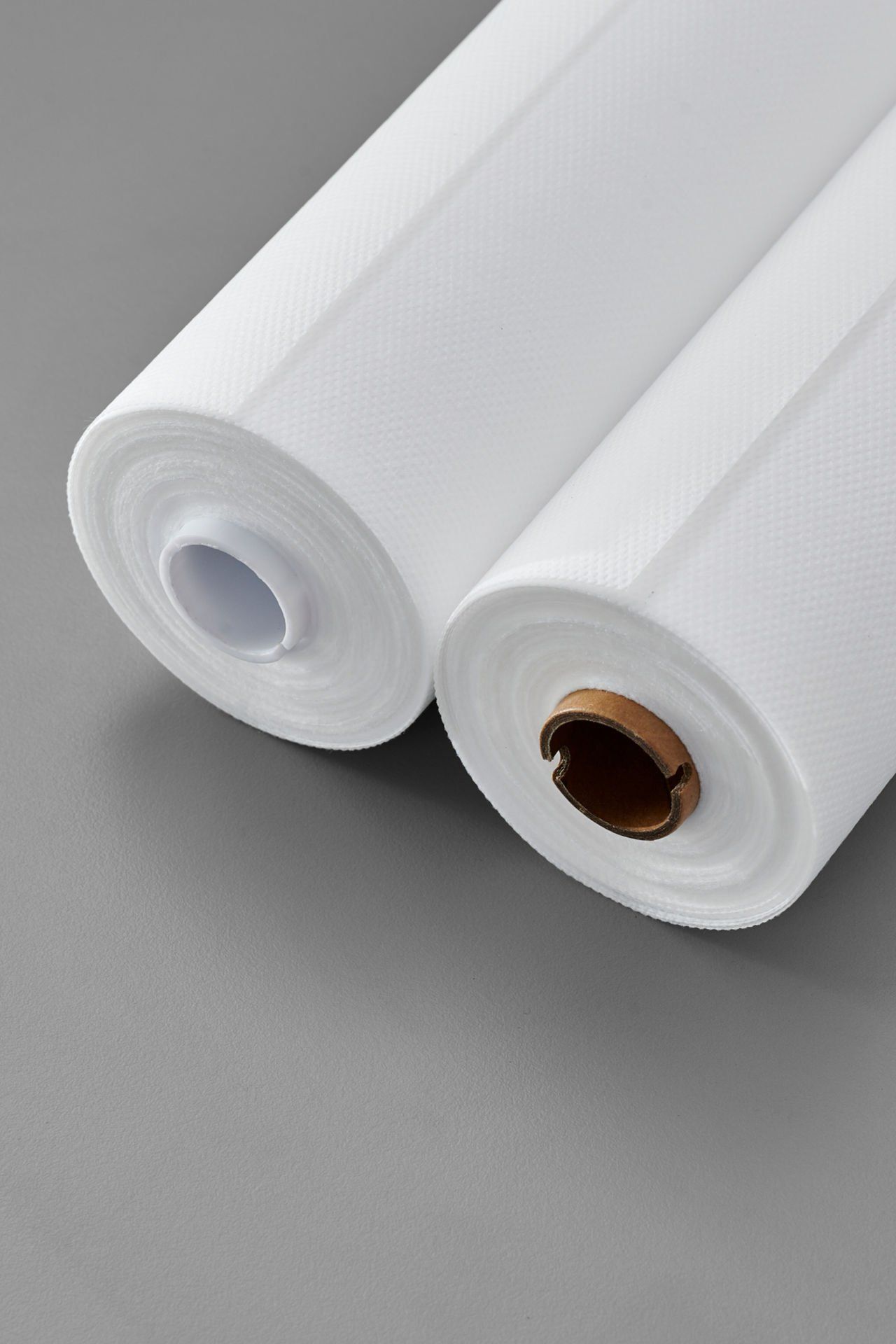 Hyproclean fabric is 100% polypropylene, which has many advantages over competitor products, including recyclability.