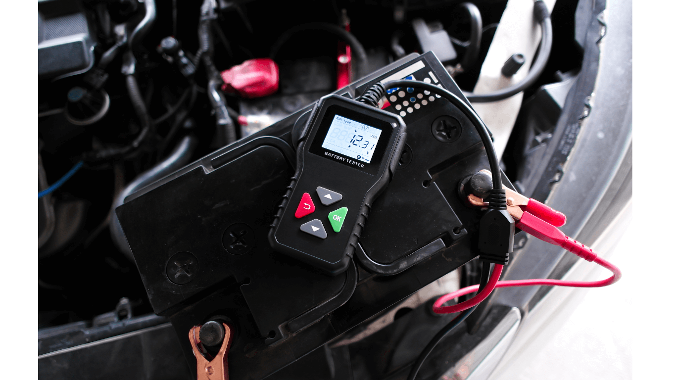 diagnostic test on a vehicle