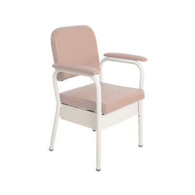 A Chair With a Drawer Underneath It on a White Background — Coast 2 Coast Disability Support Services in Taree, NSW
