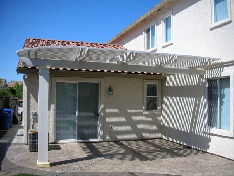 Pergola to provide shade to back porch