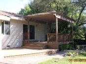 cover built over back porch