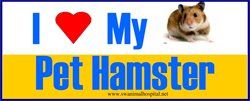 I Love My Pet Hamster — Beaverton, OR — Southwest Animal Hospital