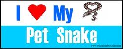 I Love My Pet Snake — Beaverton, OR — Southwest Animal Hospital