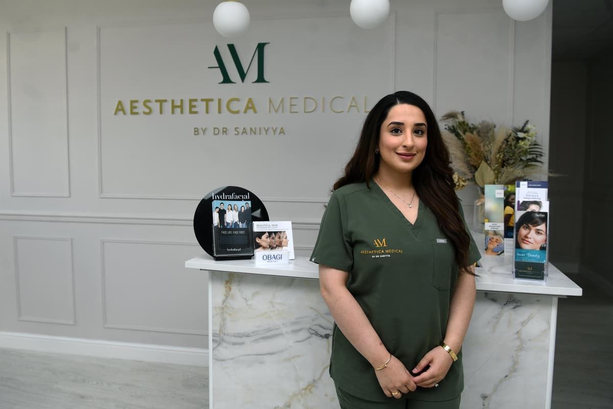 Dr Saniyya of Aesthetica medical
