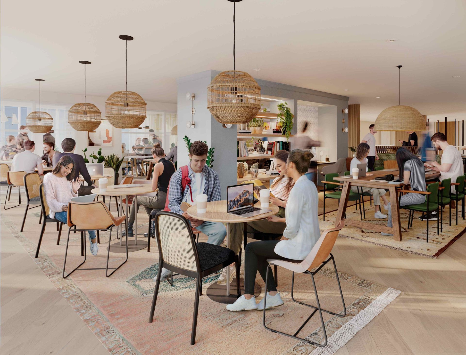 Flexible Study Space With Printing Services