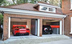 Private garages available