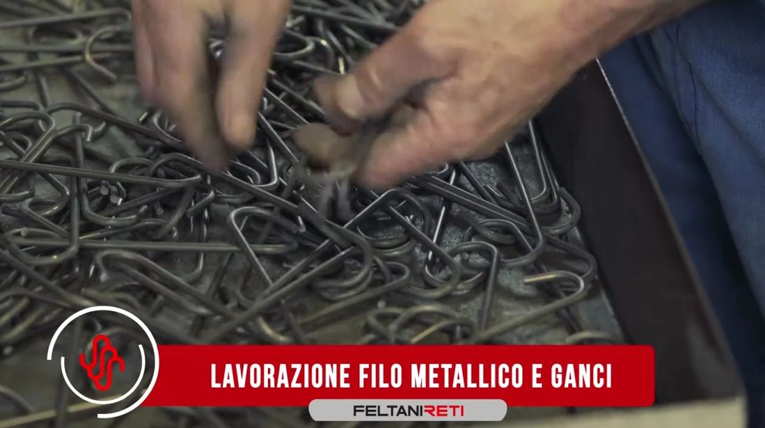 feltani reti, ganci metallici su misura, lavorazioni personalizzate