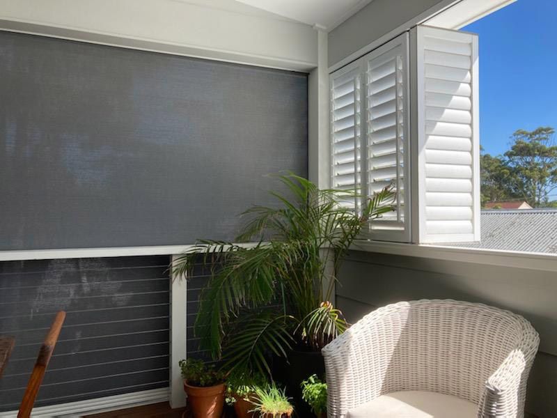Side Right White Shutter Other — Quality Window Coverings in Ulladulla, NSW