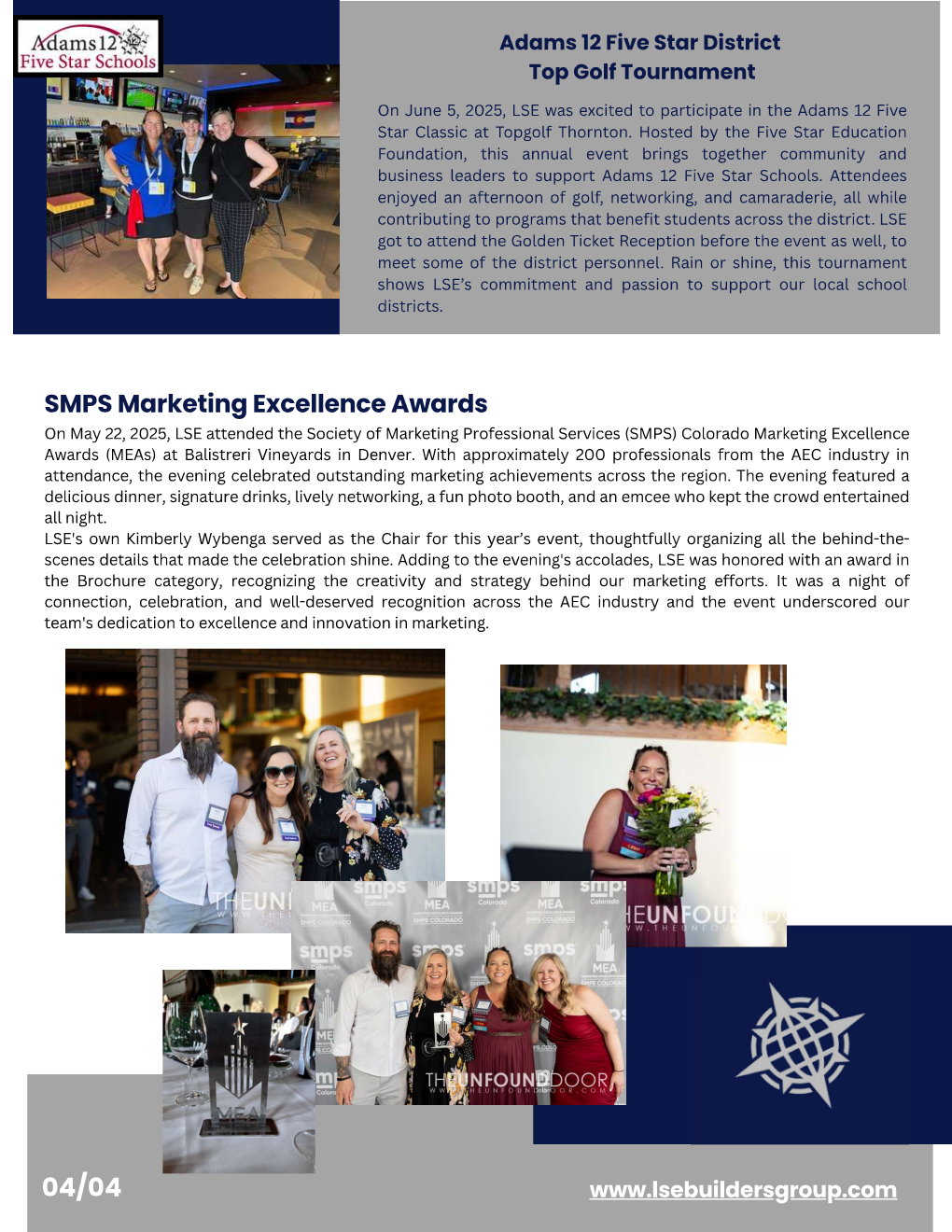 LSE July August Newsletter page 3