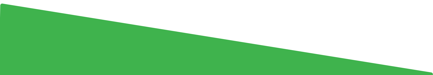 Green and white diagonal background.