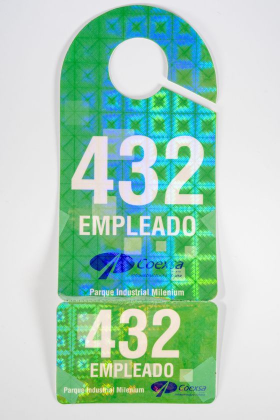 Impresión de Marbetes de Estacionamiento