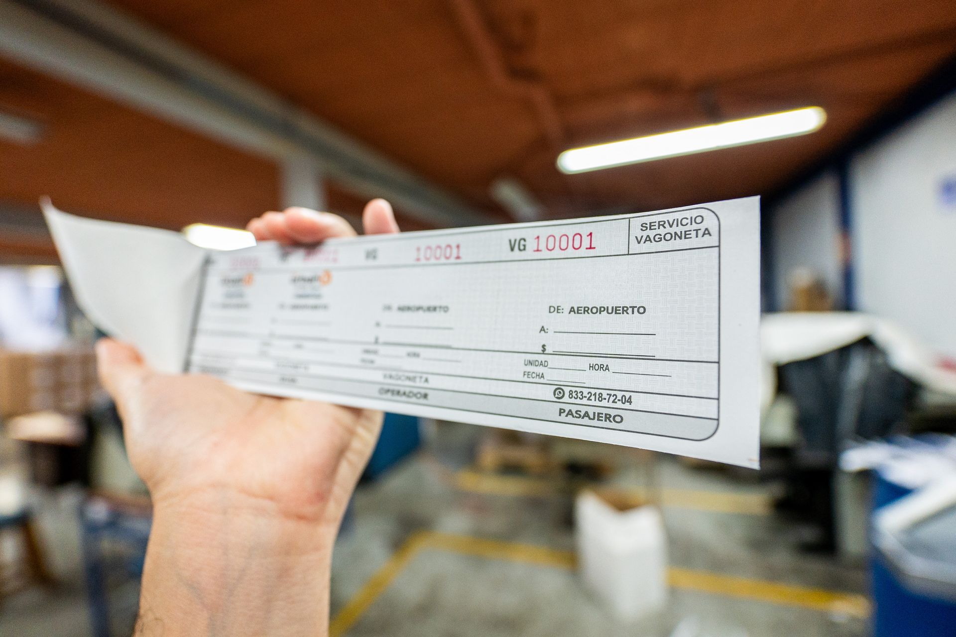 Impresión boletos de autobús en Geformas
