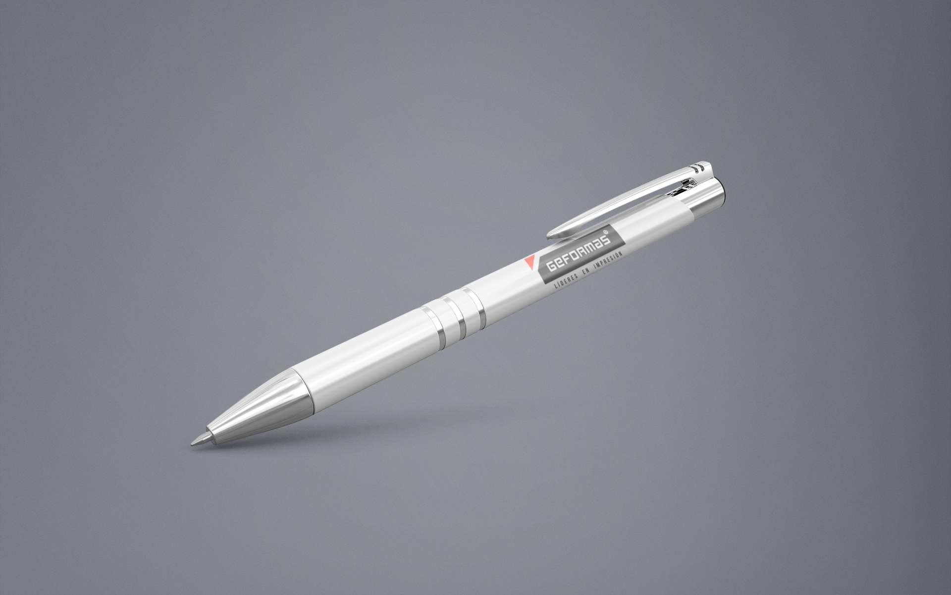 Plumas metálicas promocionales