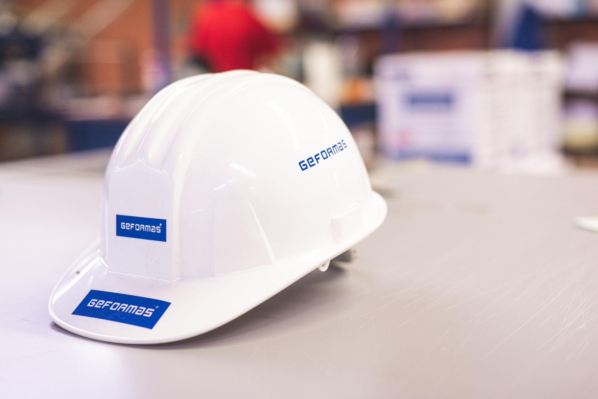 personalización de cascos de seguridad para construcción