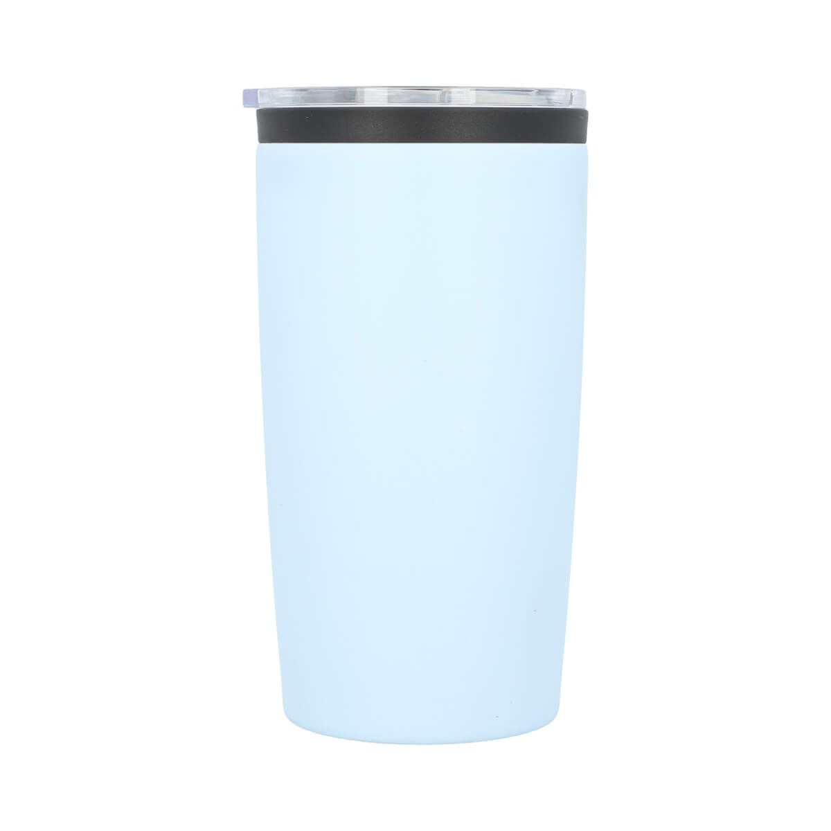 termo azul de acero inoxidable