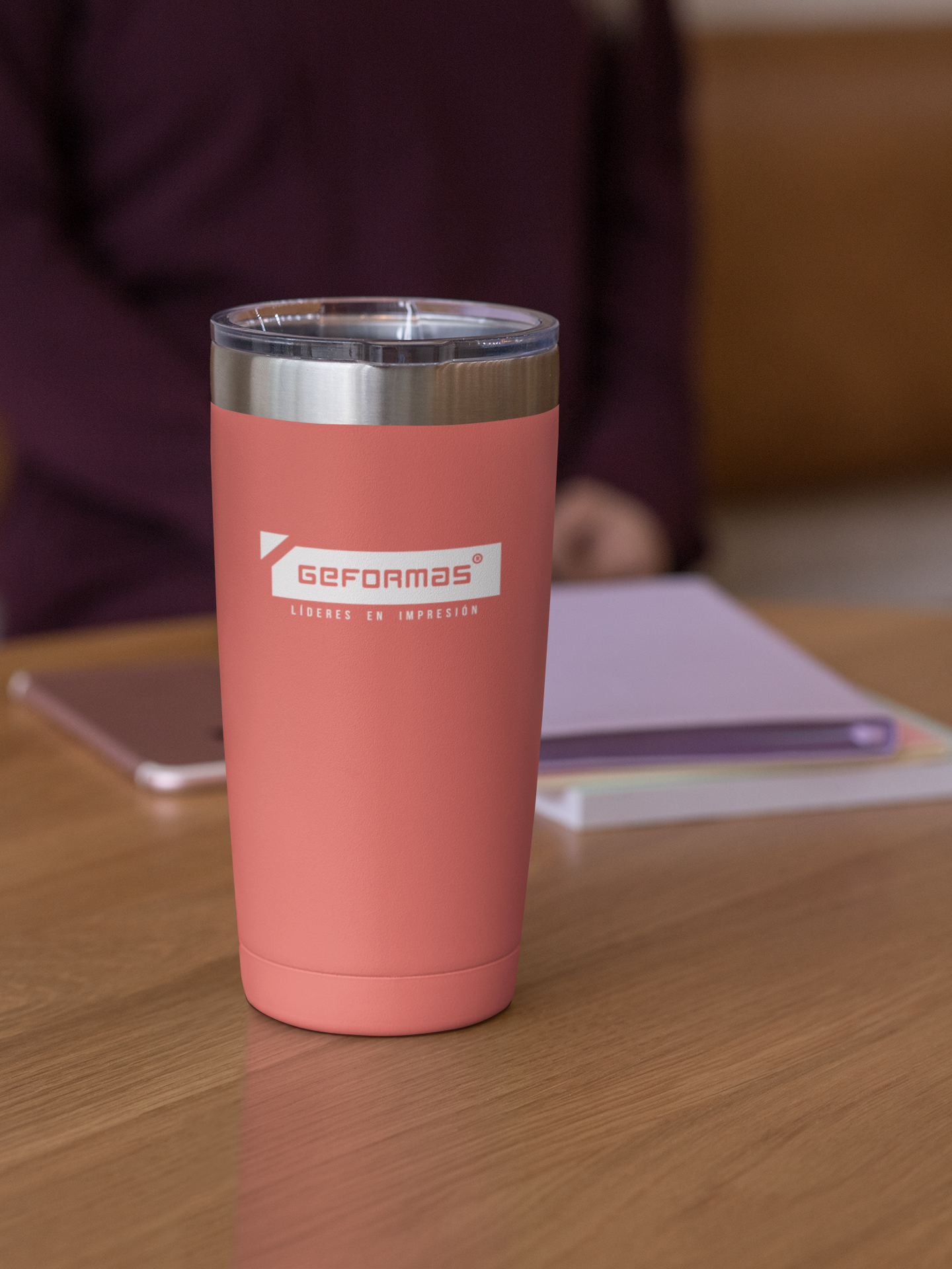 Termos metálicos promocionales