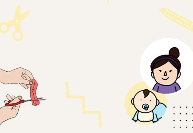 Mother and baby graphics