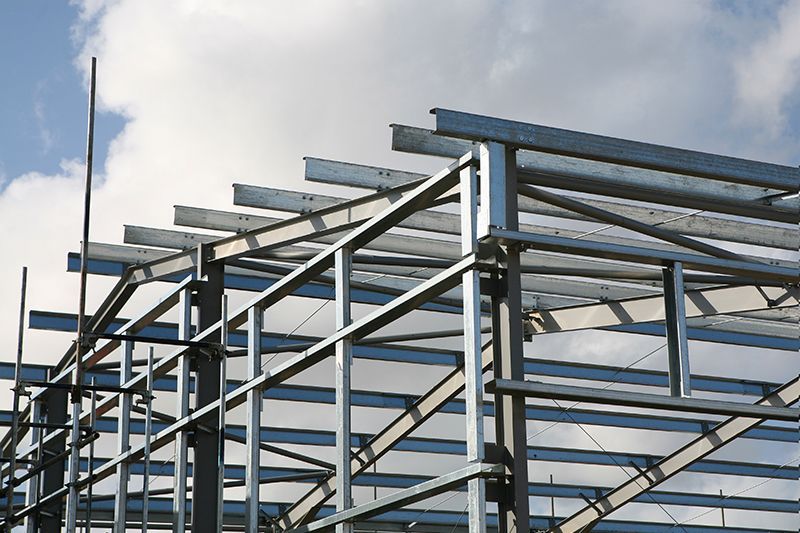 Steel Frame For Commercial Properties