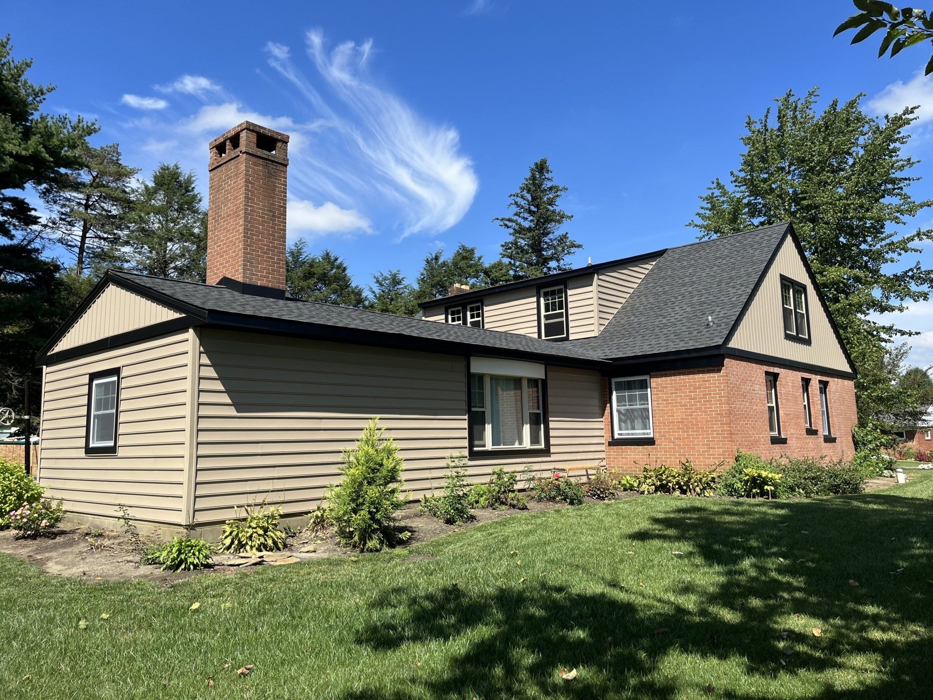James Hardie Siding installation on house near West Chester, PA by DreamAway Exteriors