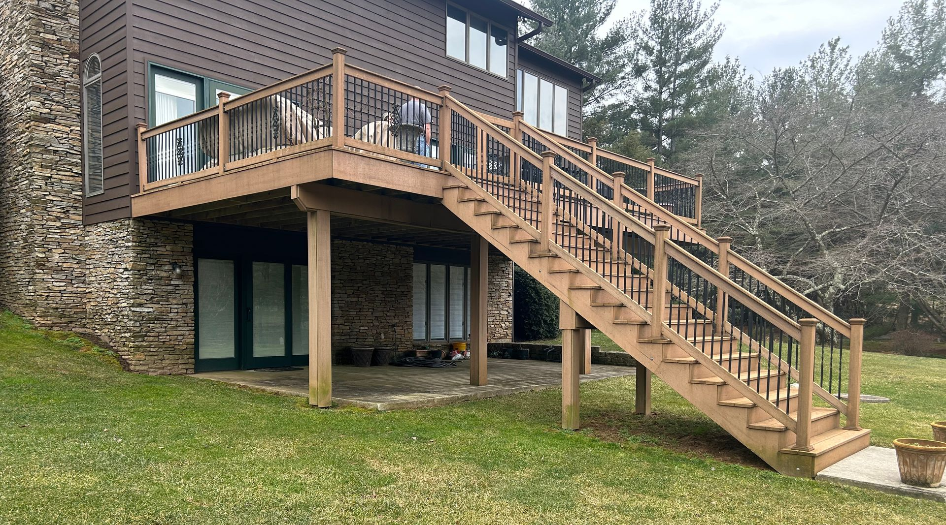 deck before