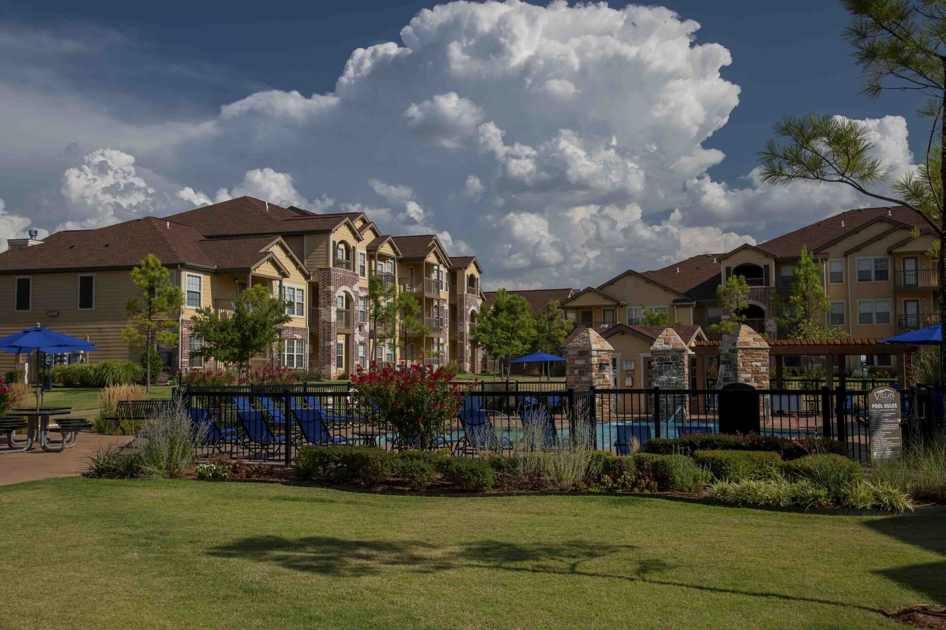 villas at canyon ranch pool area