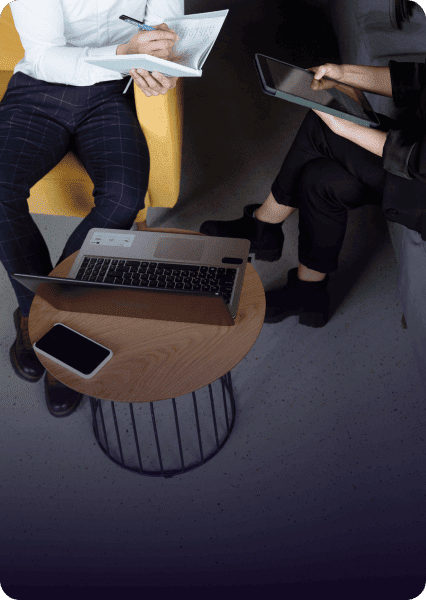 Laptop and Phone a table | Cloudeden