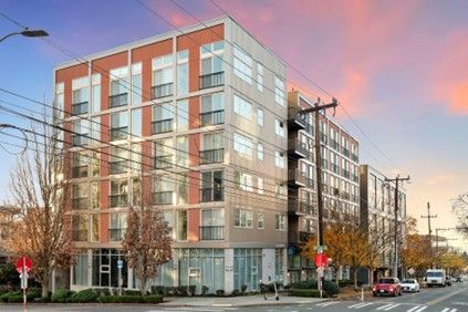 Modern eco-friendly apartment building at H2O Apartments Seattle