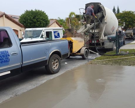Concrete Truck — Miami, FL — Concrete Services Pump and Finishing Inc.