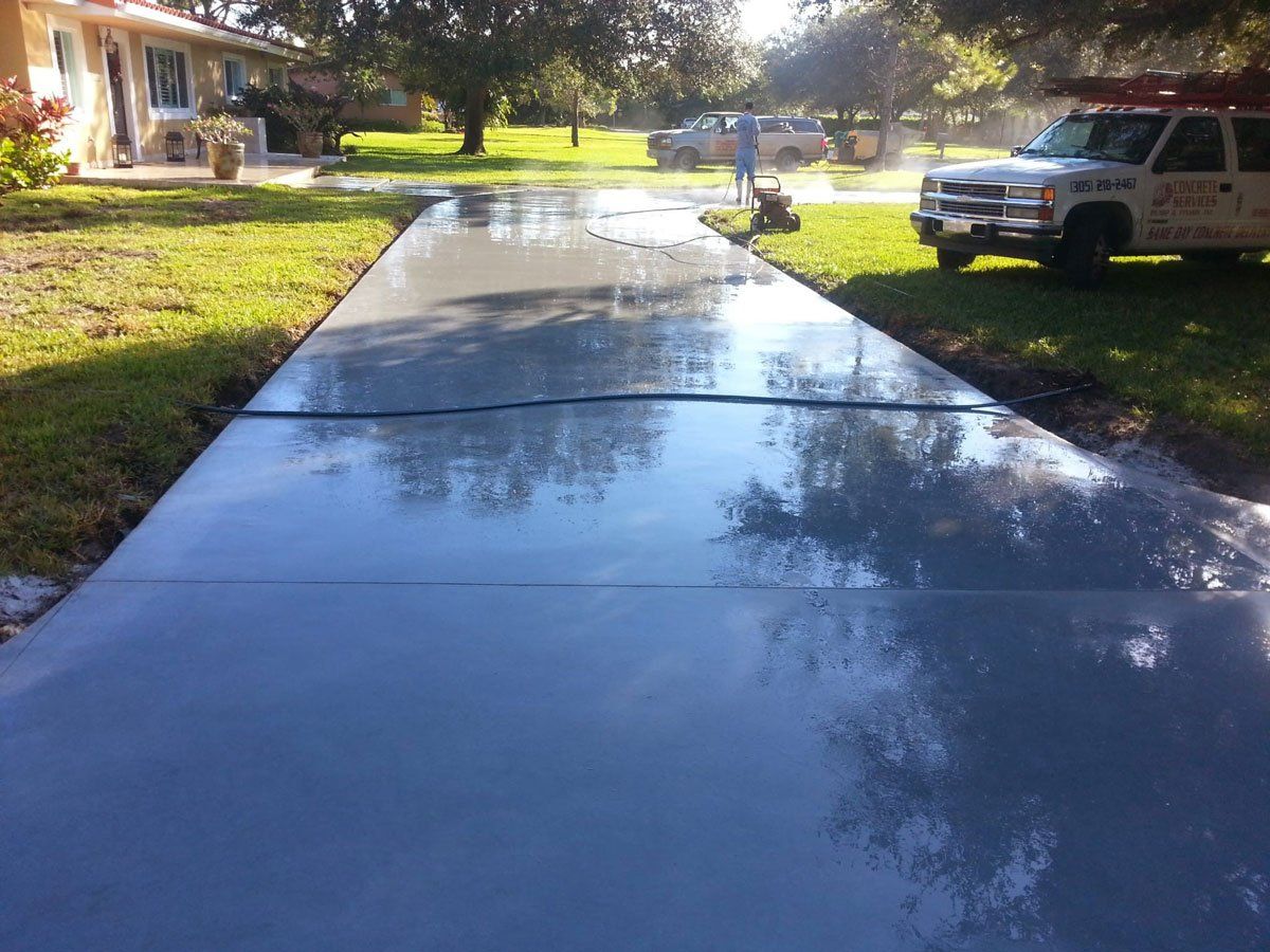 New Concrete — Miami, FL — Concrete Services Pump and Finishing Inc.