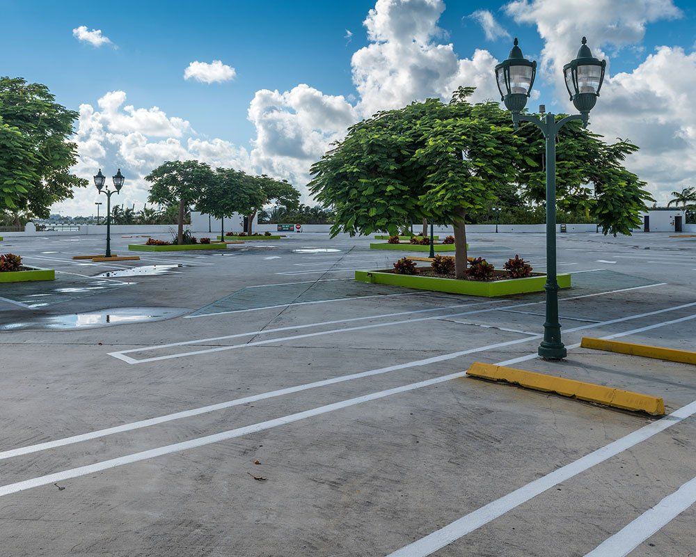 New Parking Lot — Miami, FL — Concrete Services Pump and Finishing Inc.