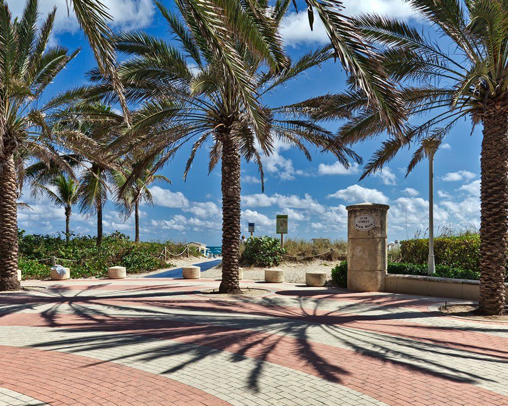 Public Walkway — Miami, FL — Concrete Services Pump and Finishing Inc.