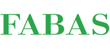 La parola fabas è scritta in lettere verdi su sfondo bianco.