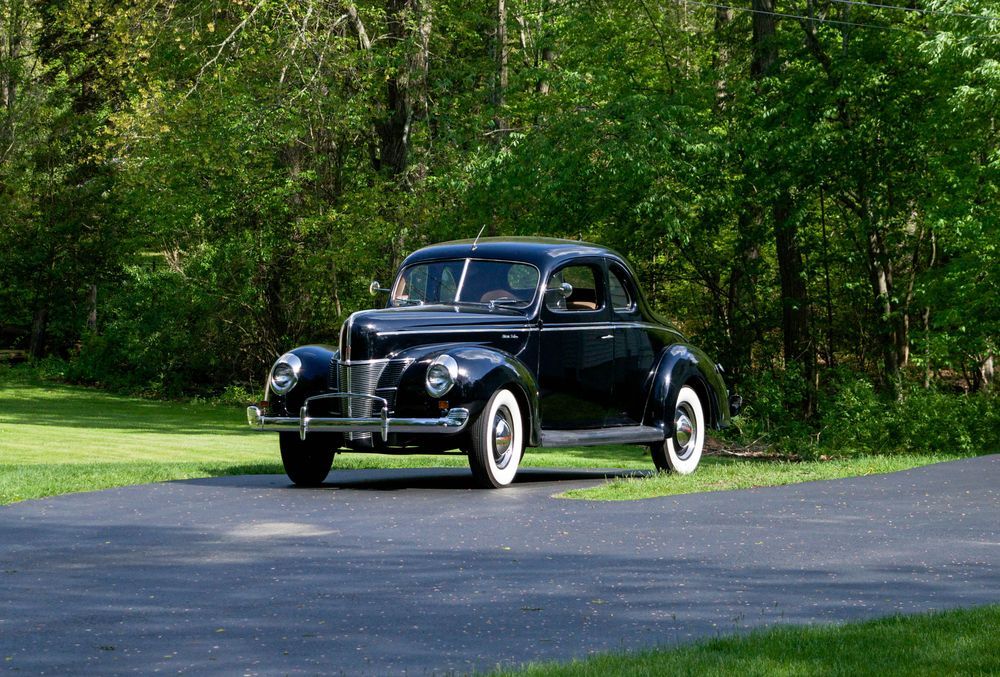A Classic Black Car — Cherry's Automotive Repairs In Maitland, NSW