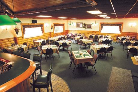 Empty Chairs and Tables Set — Gresham, WI — The Woodland