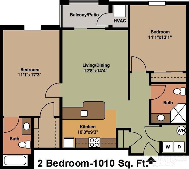 2 Bedroom