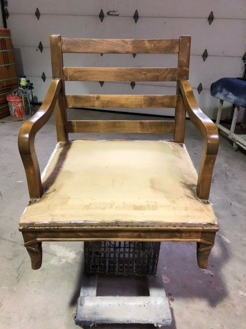 Old Chair — Tinley Park, IL — Bermar Stripping & Refinishing Inc