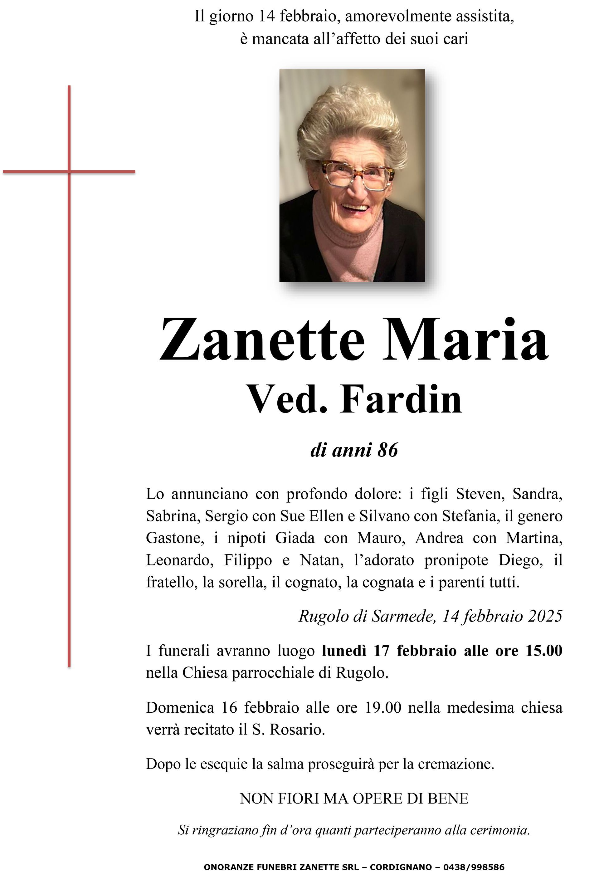 Zanette Maria