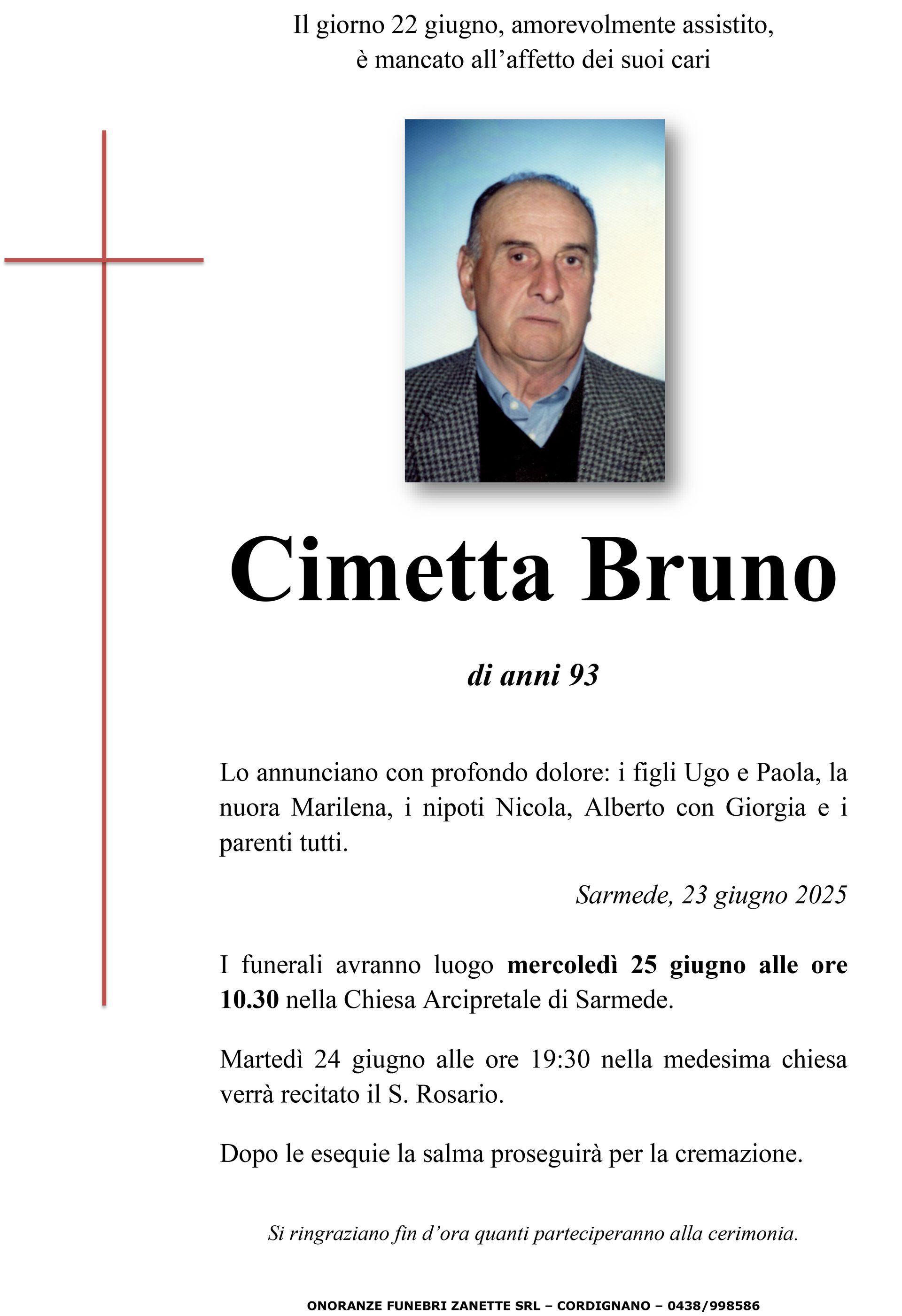 Cimetta Bruno