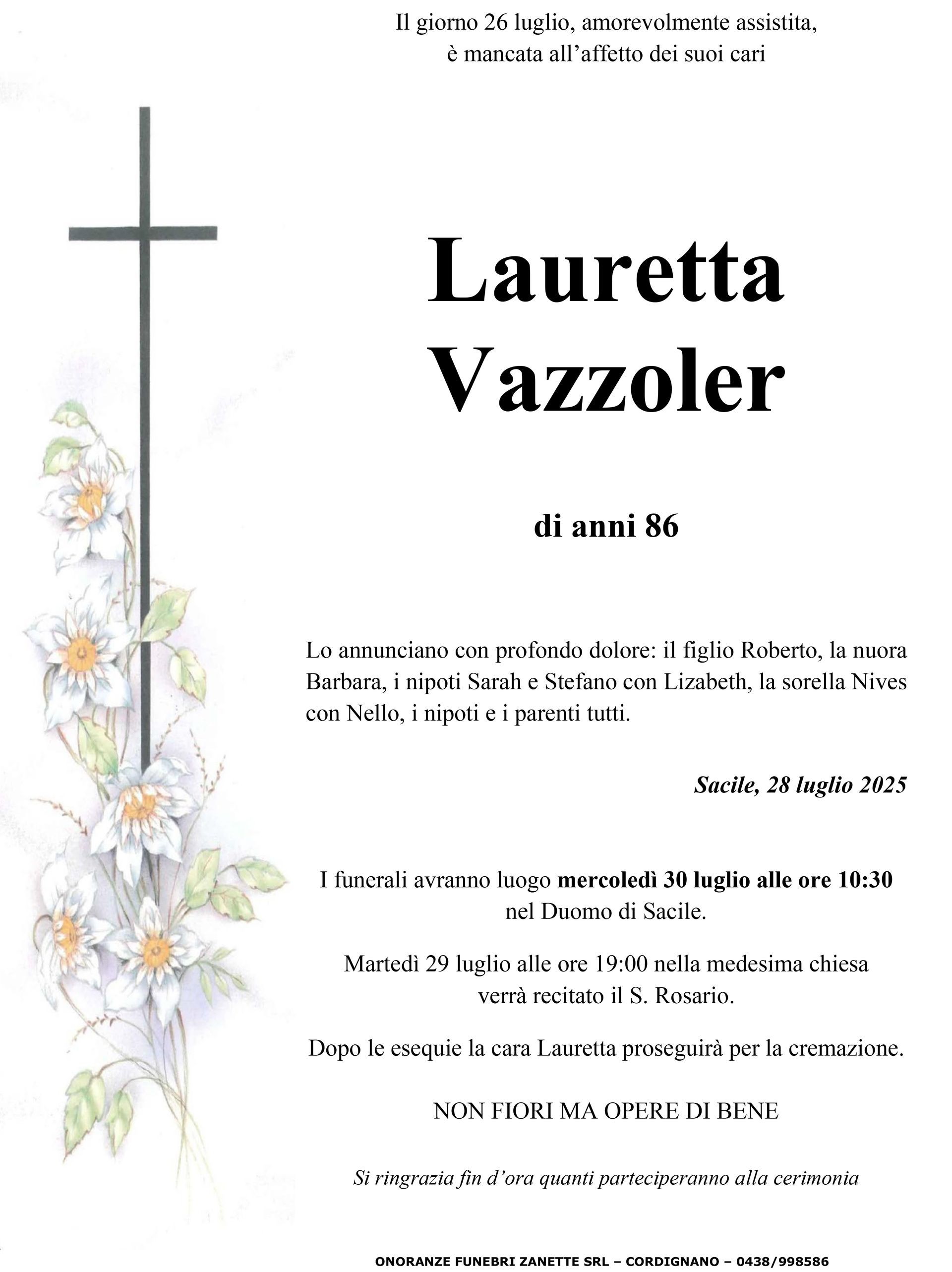 Vazzoler Lauretta