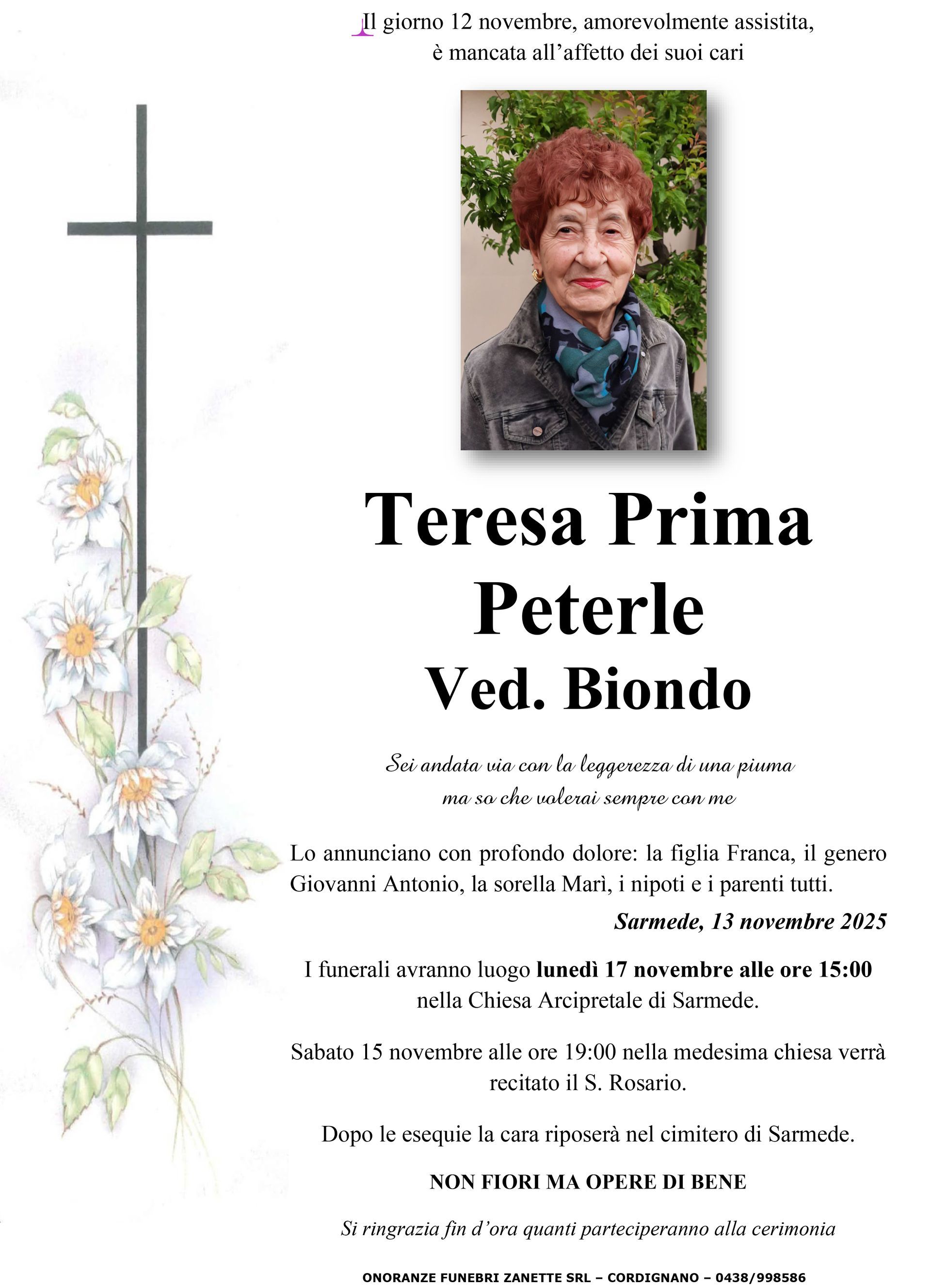 Teresa Prima
Peterle