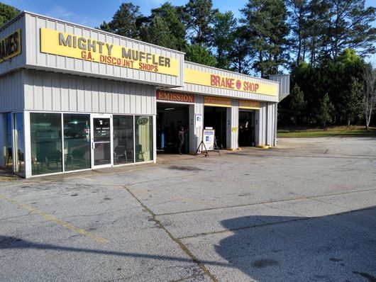 Office Exterior — Atlanta, GA — Mighty Muffler Auto Repair Center