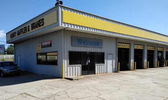 The Shop Exterior — Atlanta, GA — Mighty Muffler Auto Repair Center