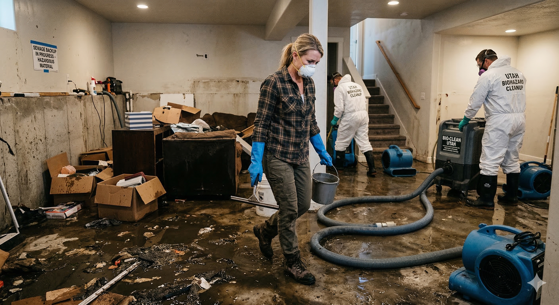 Sewage Backup and Contaminated Water Cleanup