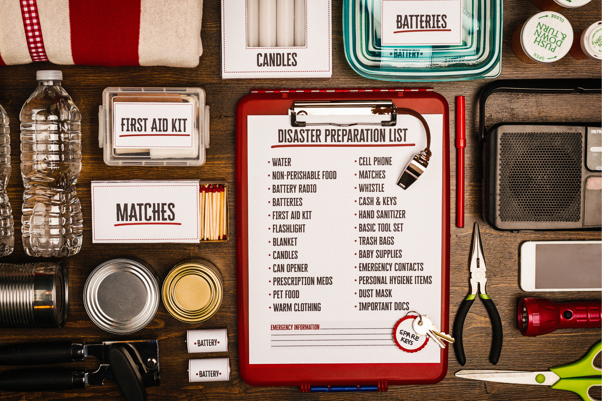 Disaster preparation kit