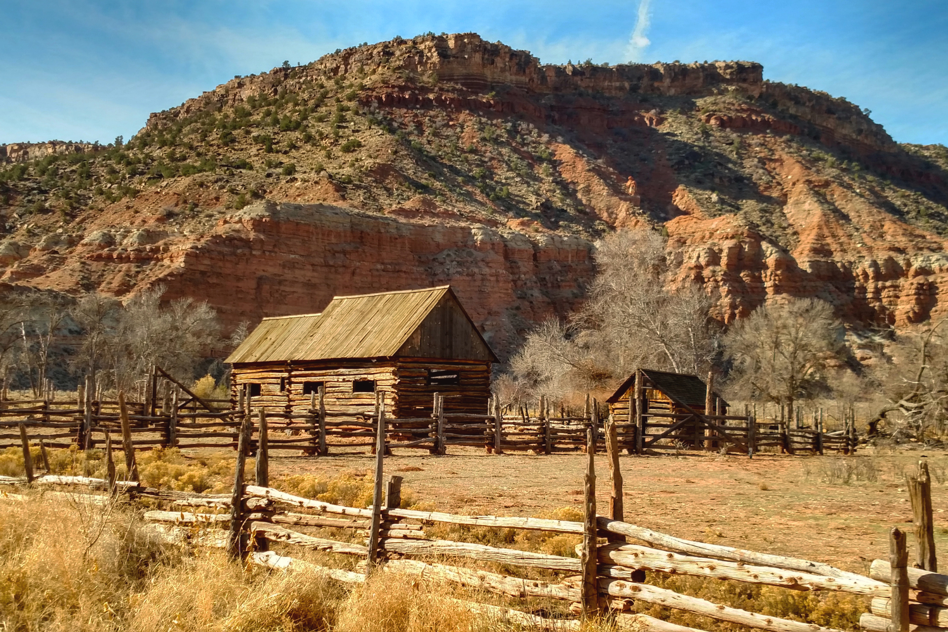 Historic restored old barn 