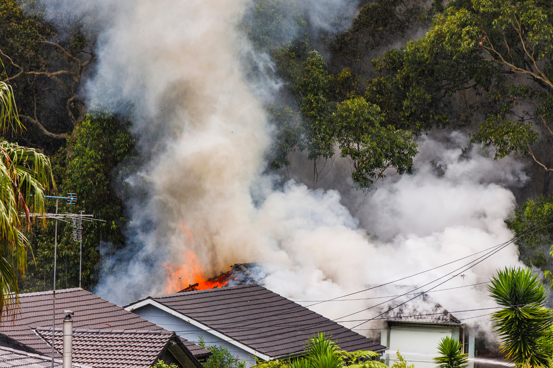 Smoke After a Fire