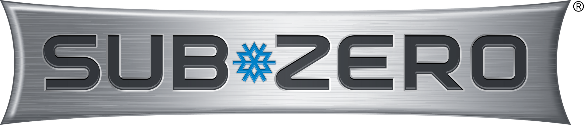 A logo for subzero is shown on a white background.